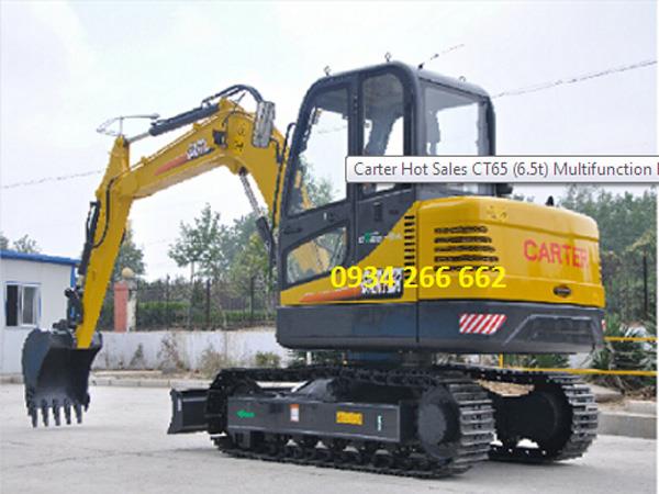 Máy xúc đào mini Trung Quốc gầu 0.25m3 hiệu Carter